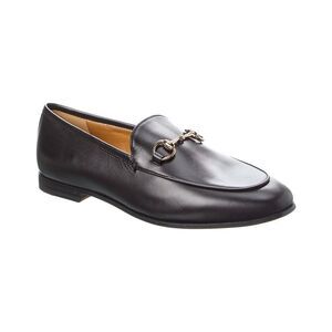 Gucci Jordaan Leather Loafer, Black